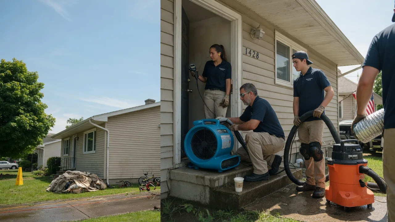 Water Damage Restoration in Niota, IL near me